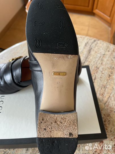 Лоферы мокасины Гуччи Gucci женские