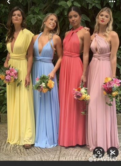 Платье трансформер в пол