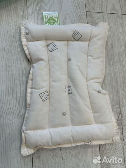 Подушка детская бамбук + 2 наволочки