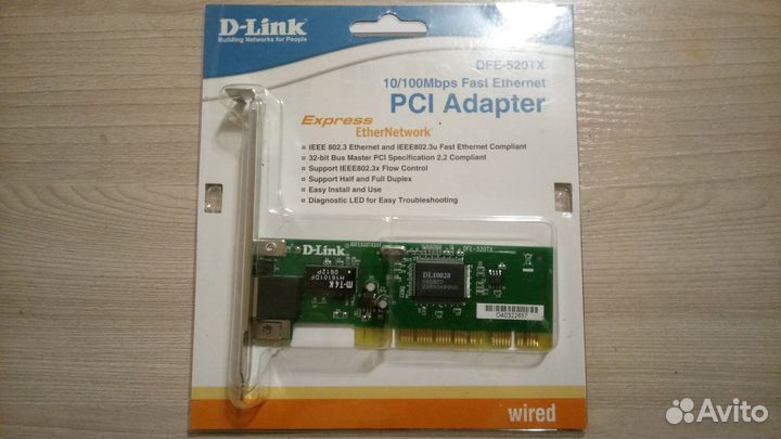 Сетевая карта - адаптер DFE-520TX