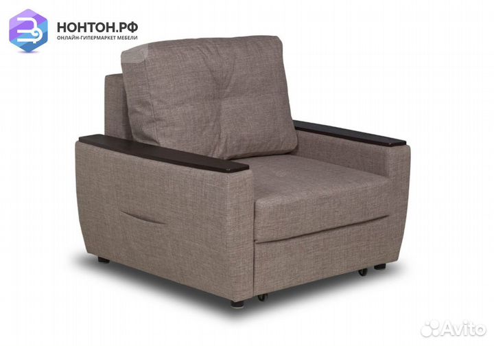 Кресло еврокнижка Дубай бежевый