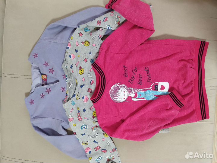 Вещи пакетом на девочку 104