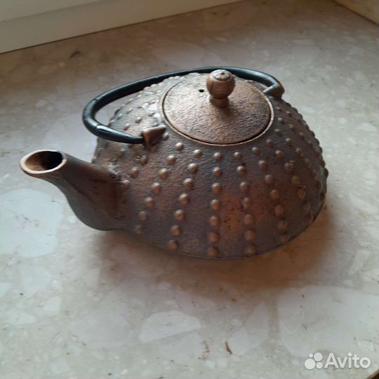 Чайник/кофейник чугунный