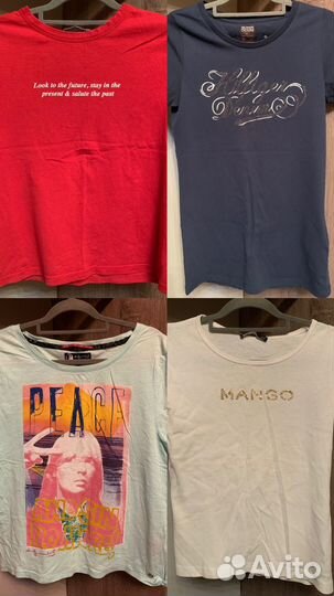 Футболки zara,pepe Jeans, Tommy Hilfiger,mango