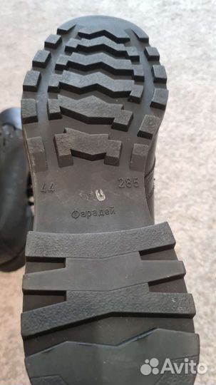 Берцы Фарадей Хромовые офицерские