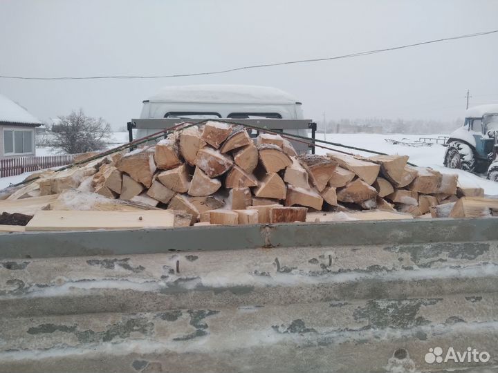 Дрова березовые колотые