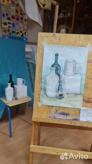 Репетитор по рисунку, макетированию, живописи