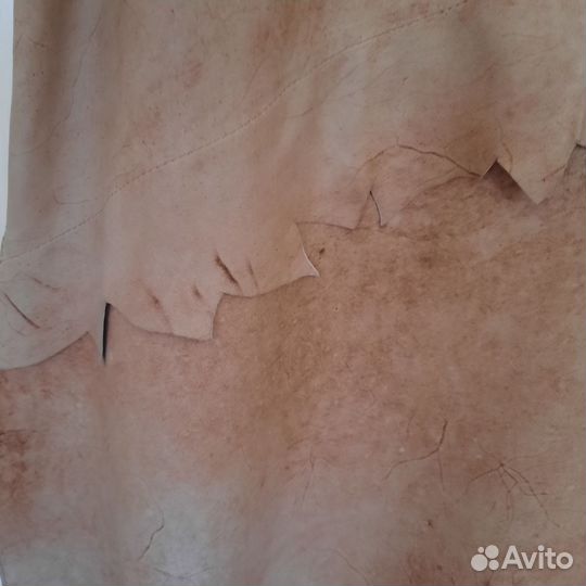 Юбка из натуральной кожи