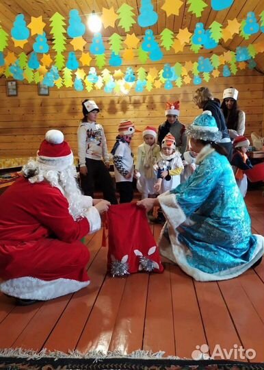 Костюм Деда Мороза и Снегурочки