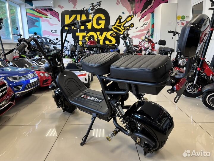 Электроскутер Wolong C 2 PRO Plus 1000W New 2022