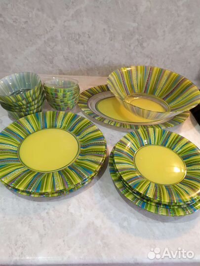 Редкий набор посуды Luminark
