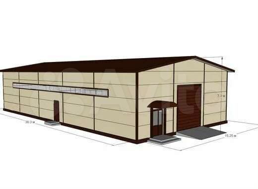 Склад, 900 м²