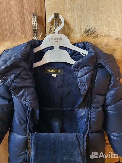 Зимний комбинезон Porsche р.80-86