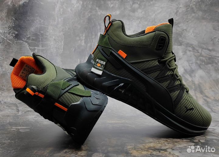 Мужские зимние кроссовки с мехом