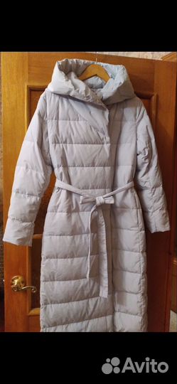 Пуховик длинный новый 48