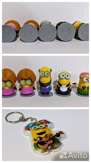 Игрушки Миньоны, Джерри, Пикми попс и Три кота