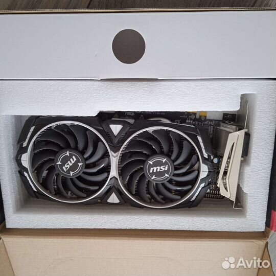 Видеокарта MSI RX570 armor 8Gb