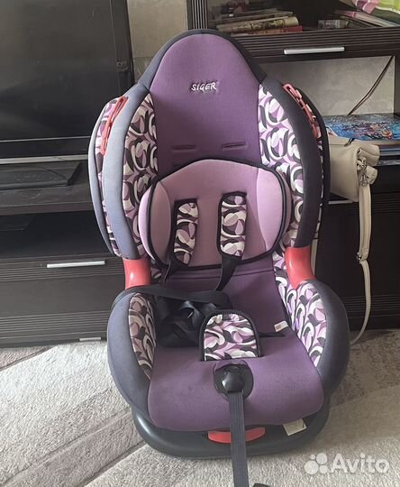 Автокресло детское IsoFix от 9 до 25 кг