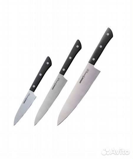 Набор из 3-х ножей Samura Harakiri SHR-0220B