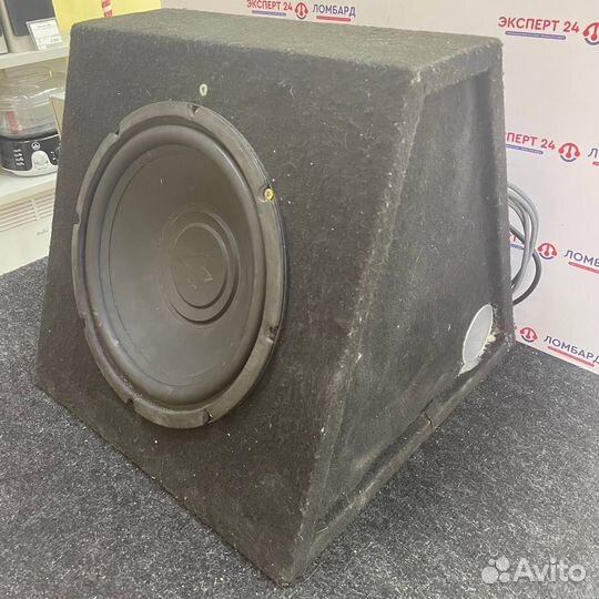 Сабвуфер Mystery MJS 12F и усилитель Alpine 446(А)