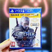 Диск PS4 PS5 The Witcher 3, русская версия