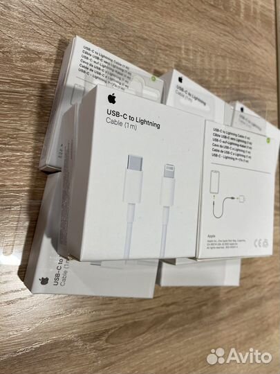 Кабель для iPhone, iPad; зарядное устройство USB-C