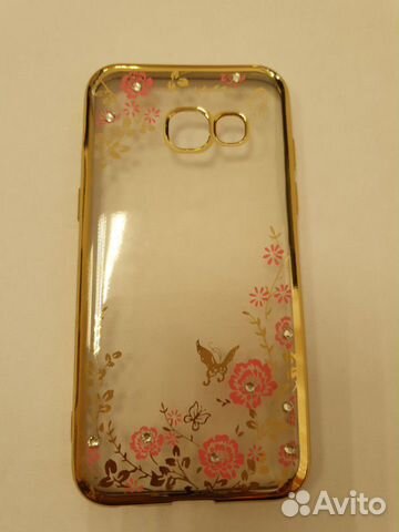 Чехол на телефон samsung A3 2017 года. Новый
