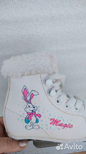 Коньки двухполозные 26