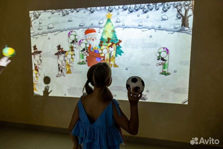 Интерактивная стена кидалка