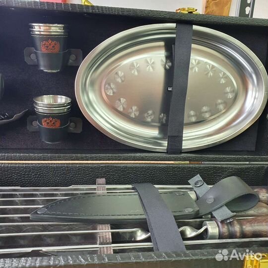 Шашлычный набор Кизляр #8 чёрный