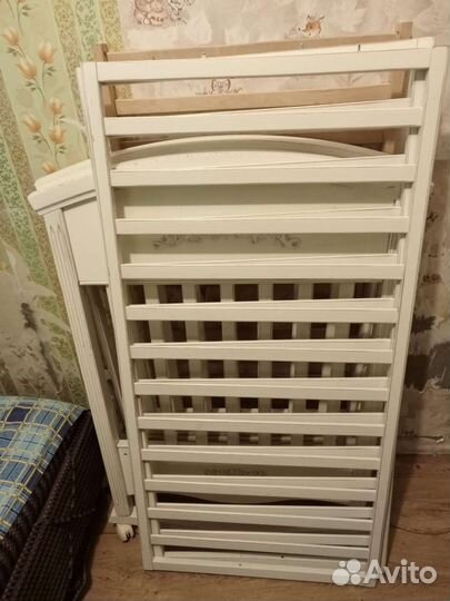 Детская кровать с матрасом