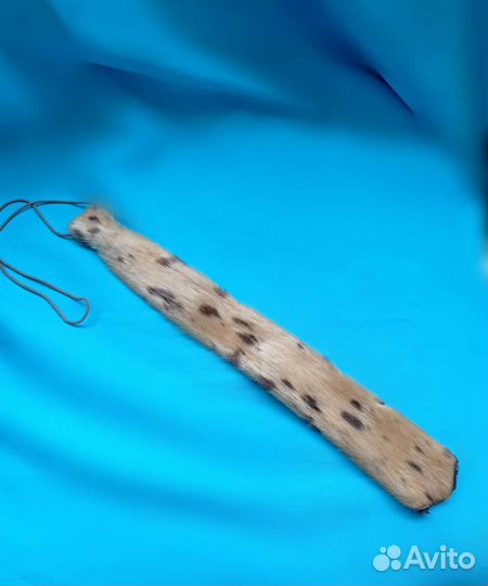 Винтажный галстук из нерпы