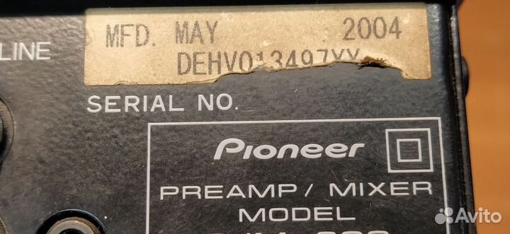 Диджейский пульт Pioneer Djm 600