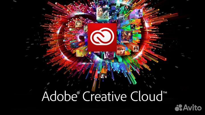 Adobe Creative Cloud все приложения + Firefly