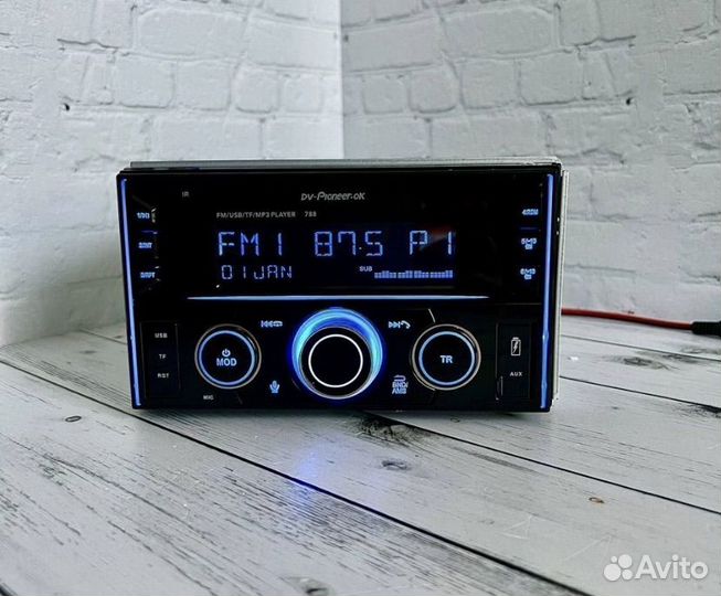 Магнитола 2 din pioneer с блютуз