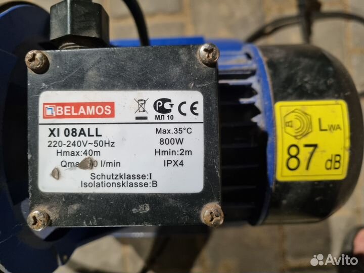 Водяная насосная станция, насос, подача воды