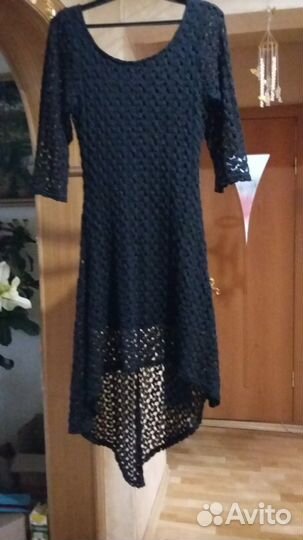 Черное красивое платье