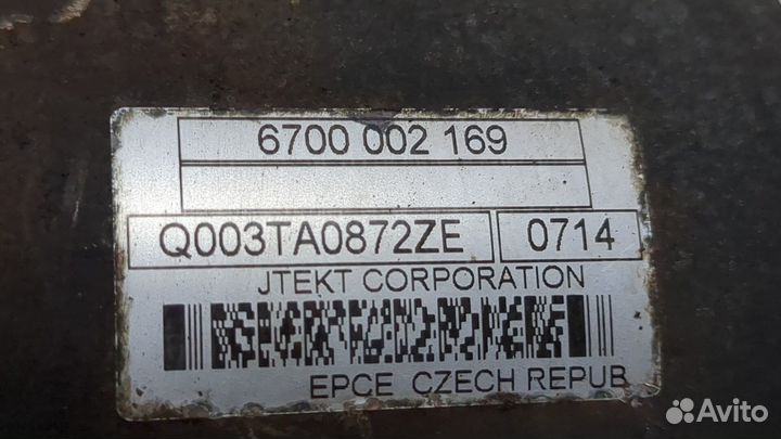 Электроусилитель руля Citroen C3 picasso, 2010