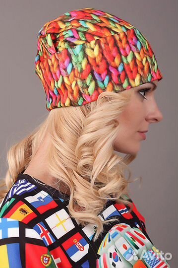 Комплект шапка и снуд