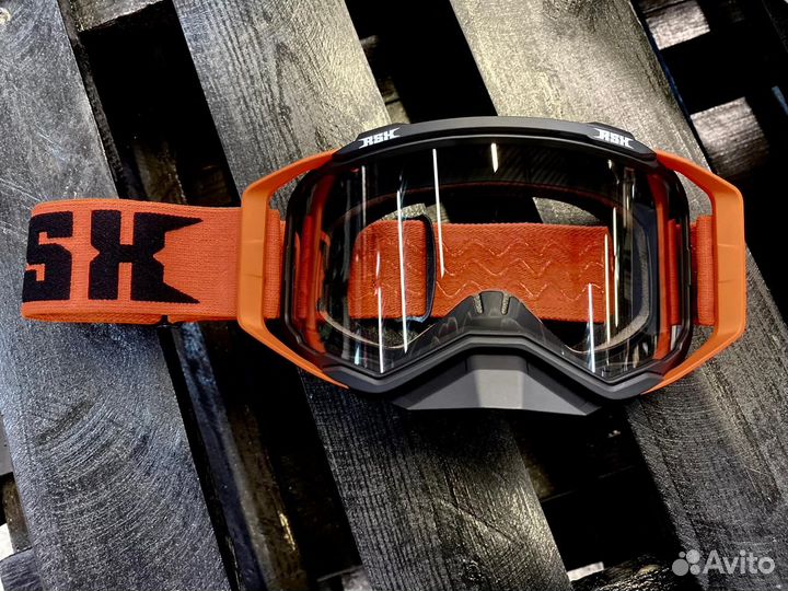 Очки кроссовые RSX Orange