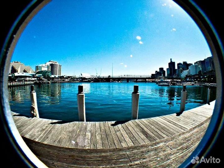 Fish eye линза для смартфона