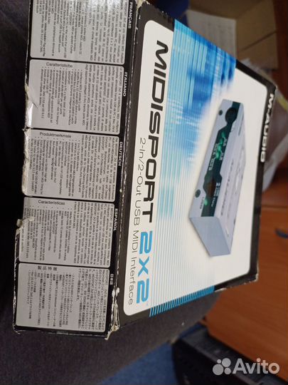 Midi интерфейс M-Audio MidiSport 2x2