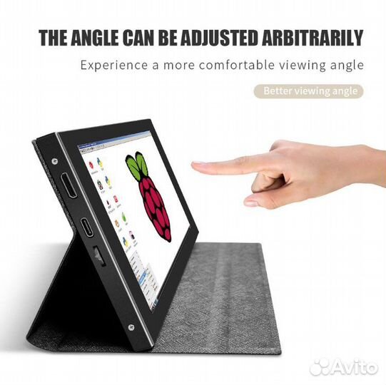 Портативный 7 дюймовый монитор для Raspberry