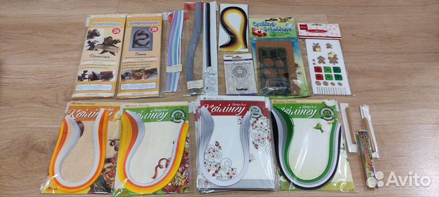 Бумага и инструменты для квиллинга