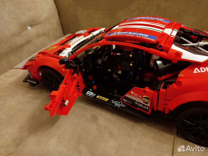 Lego technic 42125, Ferrari 488 GTE оригинал