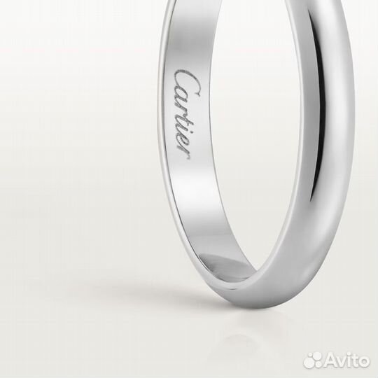 Юв. изделие Cartier 1895 wedding band B4012500 + подарок 1 год гарантии