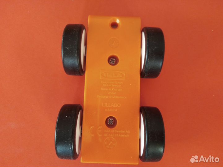 Машинка конструктор IKEA Lillabo икея