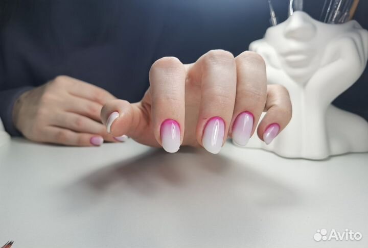 Маникюр с покрытием гель лак модель