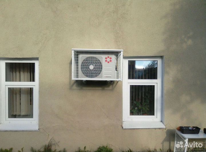 Сплит система с установкой