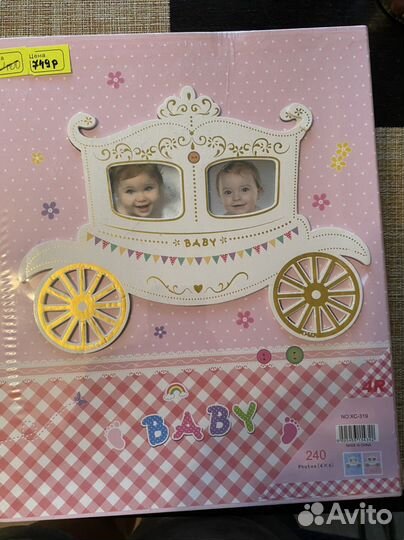 Фотоальбом детский для новорождённых